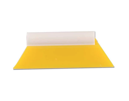 5 1/2" Soft Yellow Turbo Squeegee