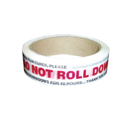Do Not Roll Down Tape